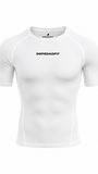Compression Short Sleeve White