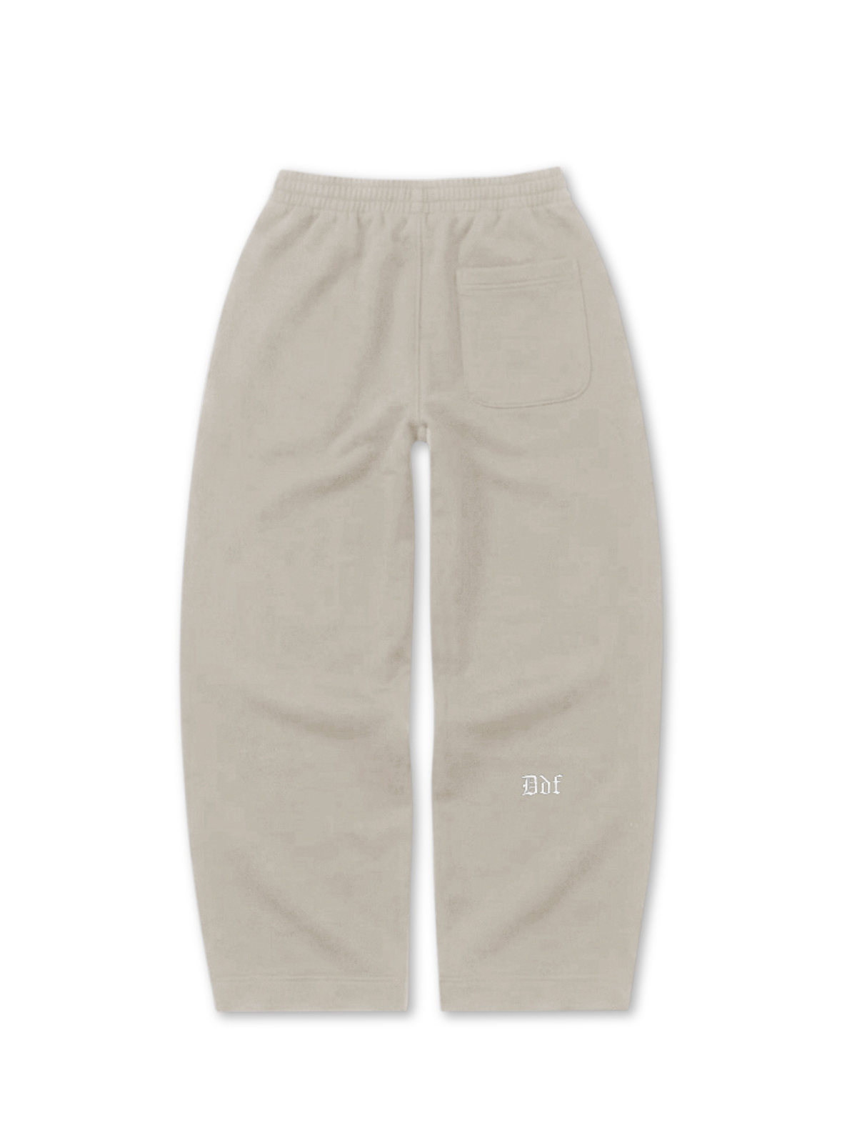 Old English Wide-Leg Sweatpants Camel