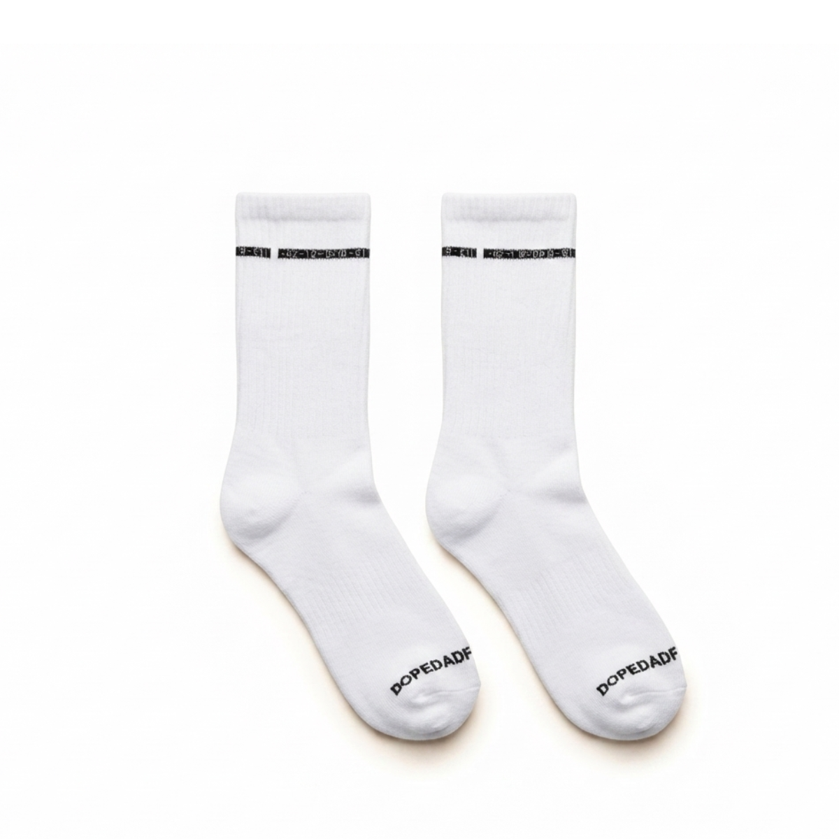 DDF Crew Socks White