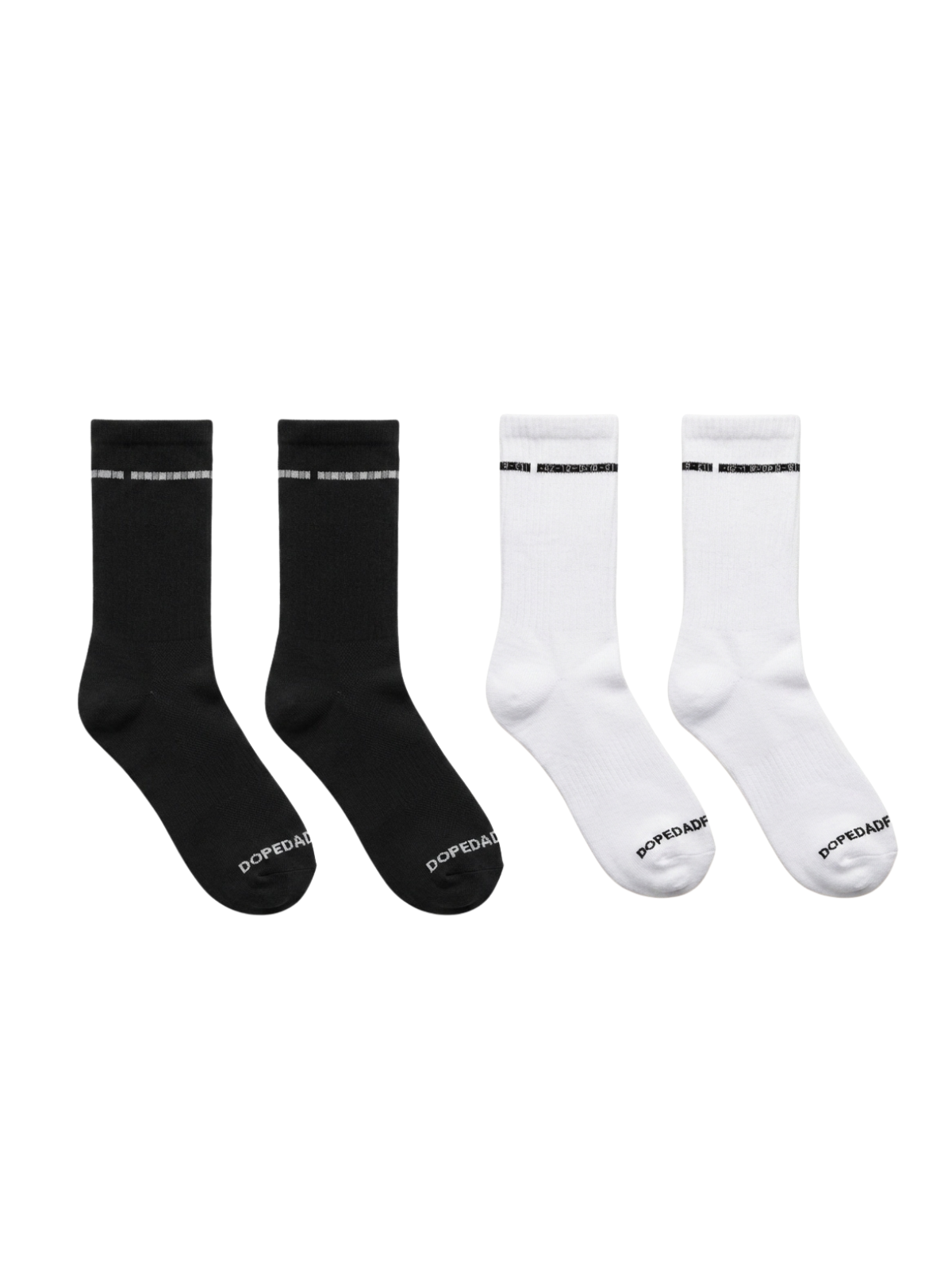 Chaussettes DDF (paire, N/B)